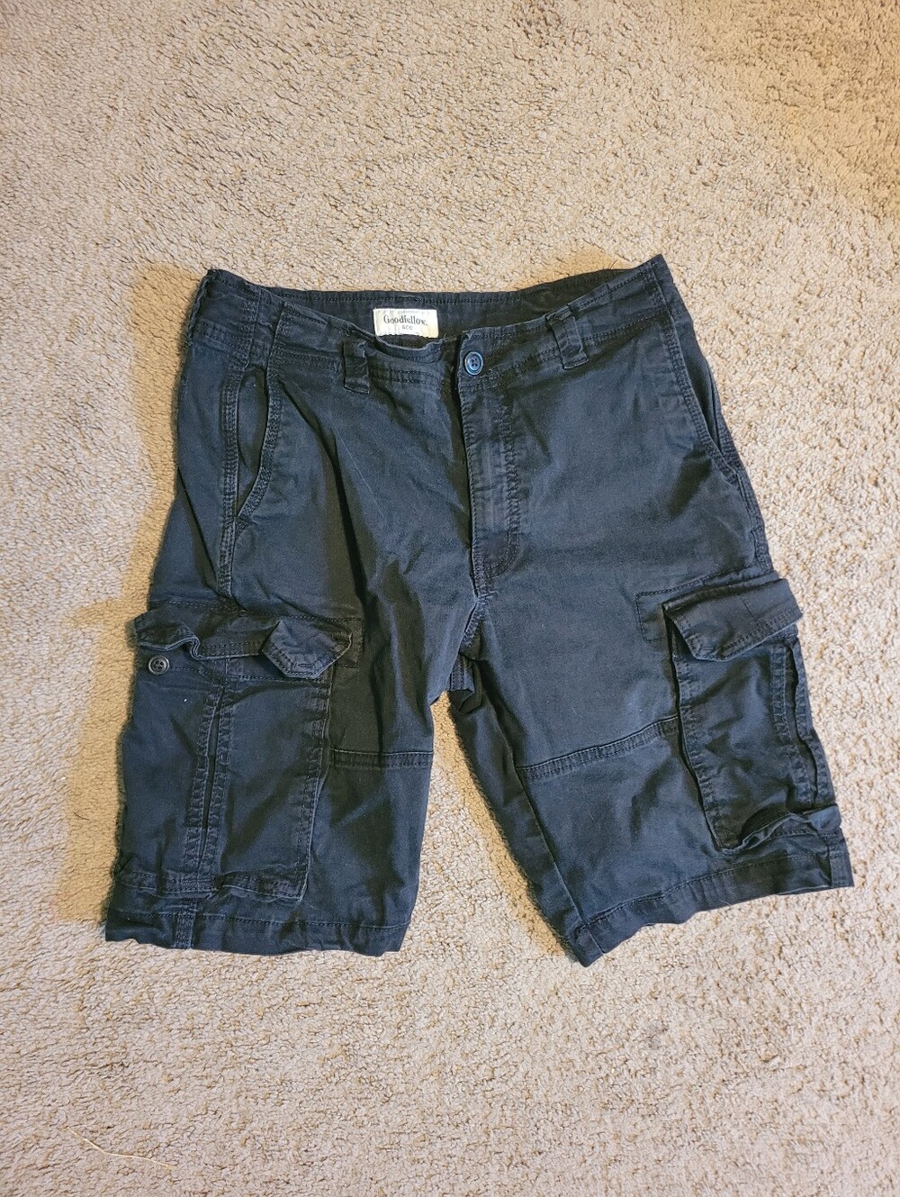 Goodfellow & Co Navy Cargo Shorts